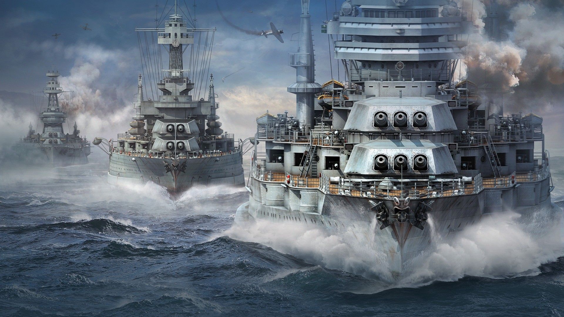 1920x1080 World Of Warships Yamato Wallpaper