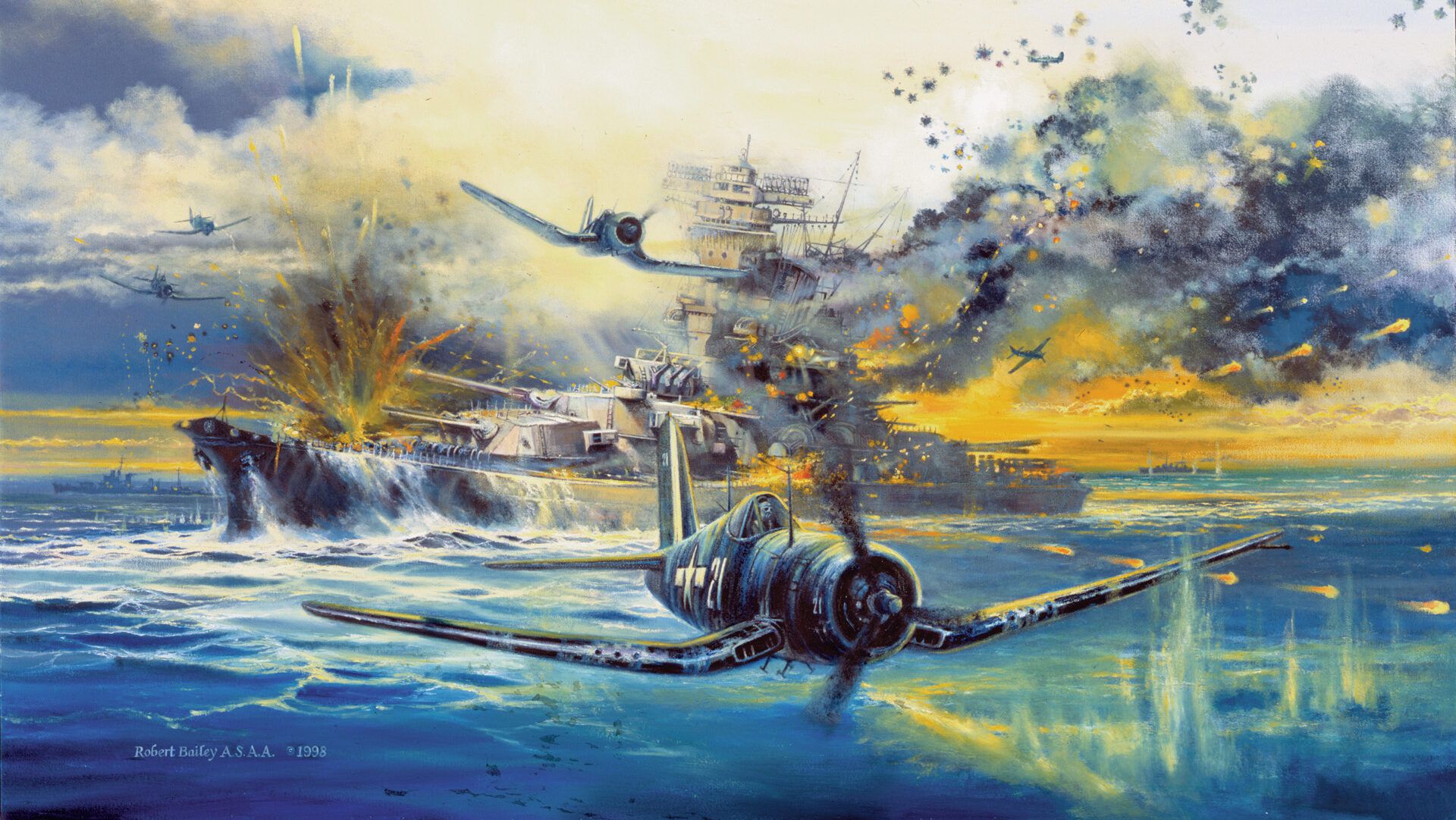 1920x1081 Japanese Battleship Yamato Makes Its Final Stand History Network