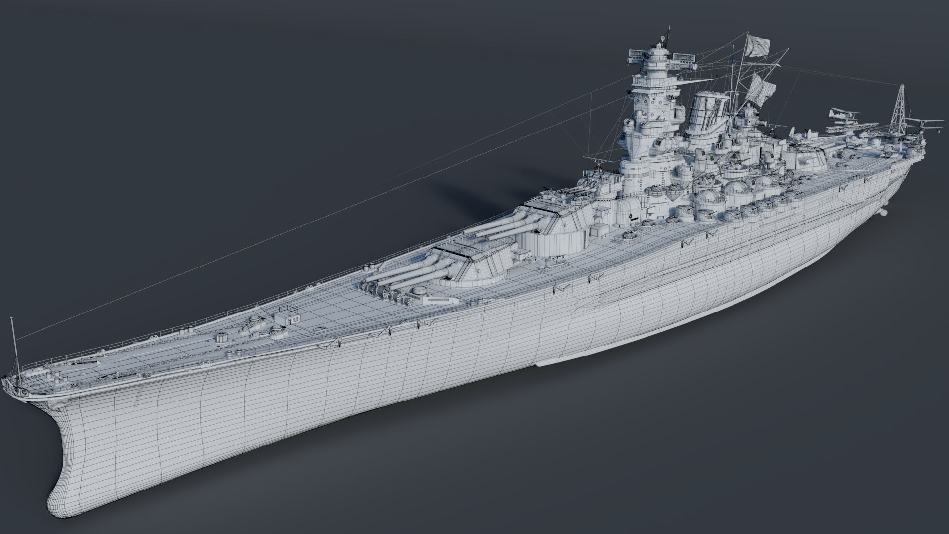 1920x1080 IJN Yamato Projects Artists Community