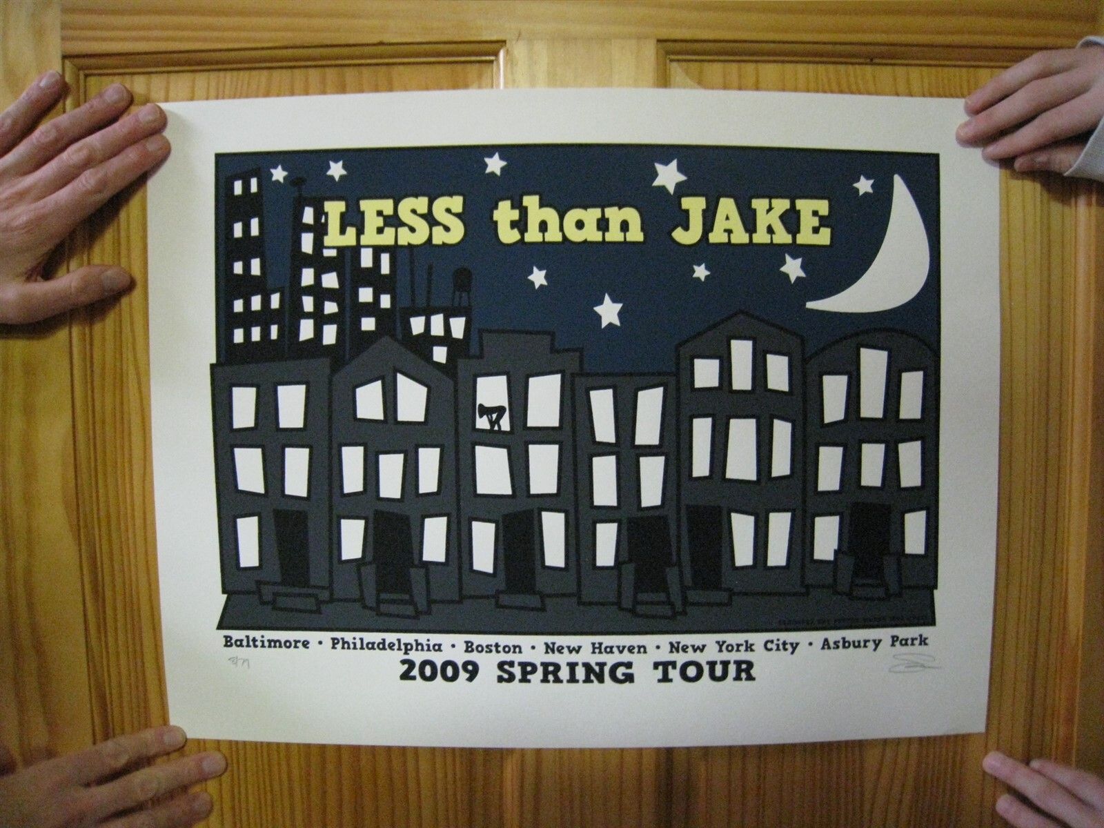 1600x1200 Less Than Jake Poster Spring East Coast Tour 2009