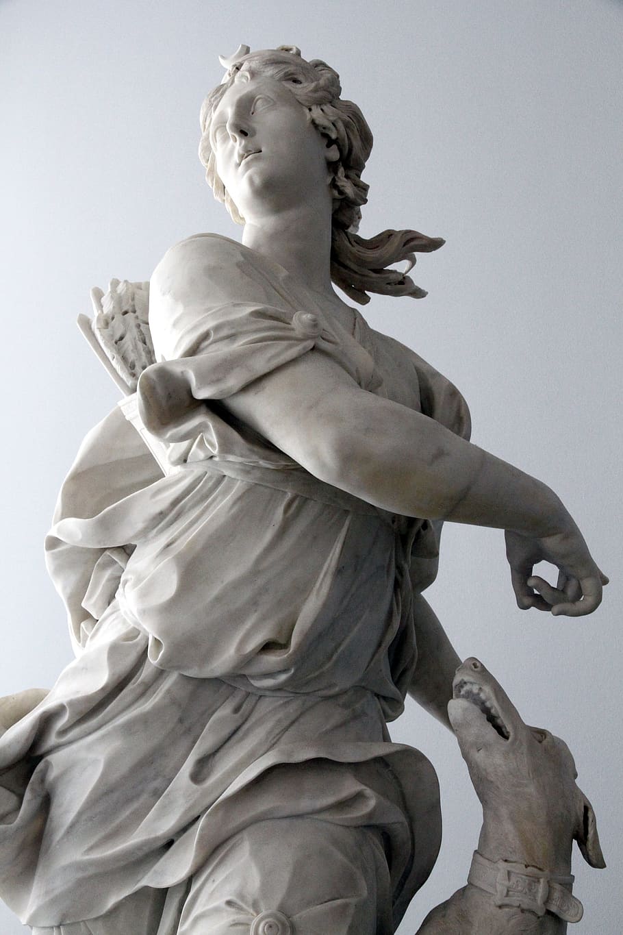 910x1365 statue, marble, classic, sculpture, ancient, old, monument, stone