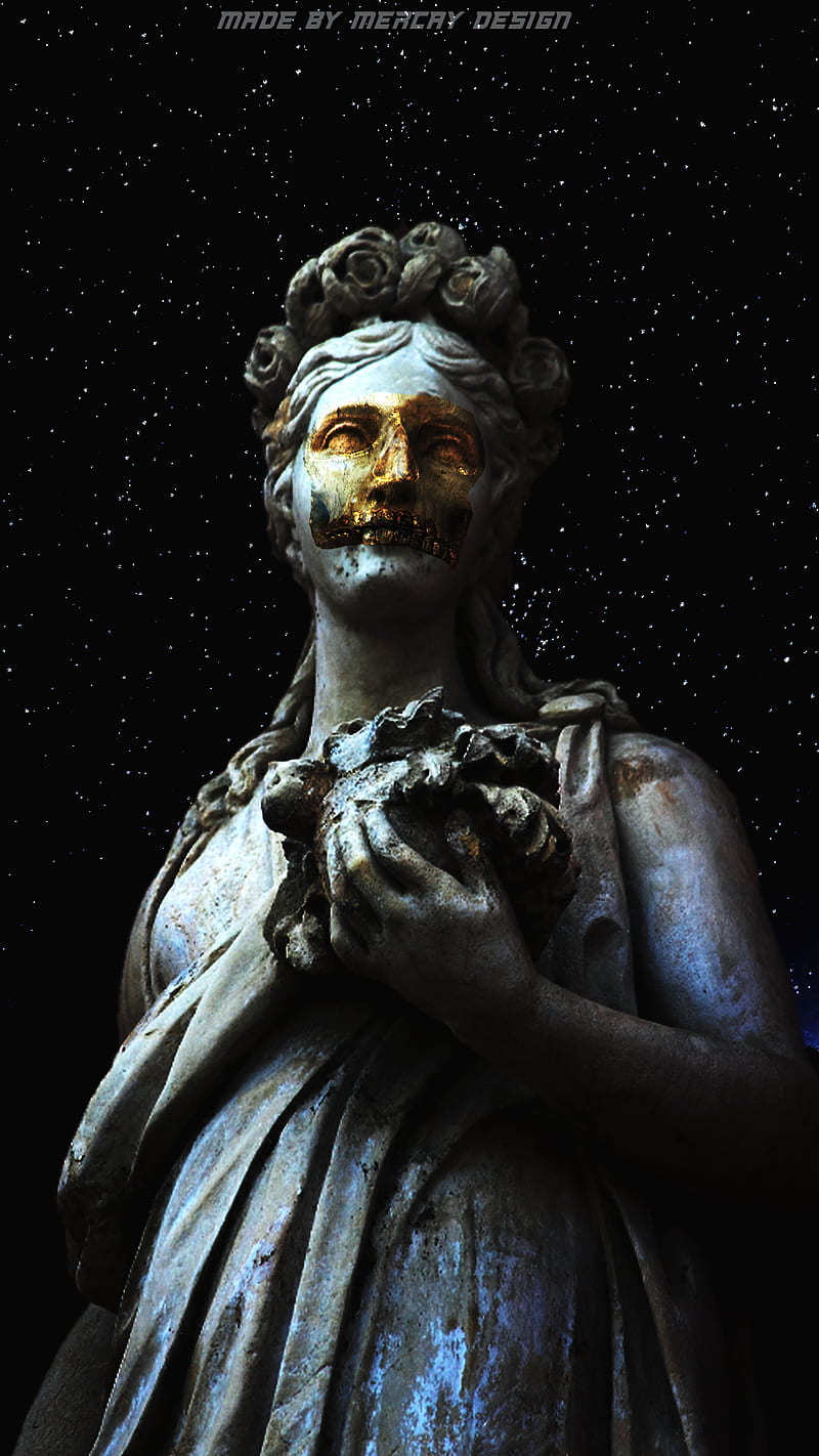 800x1422 Statue, anticent, game, greece, history, neon, HD phone wallpaper