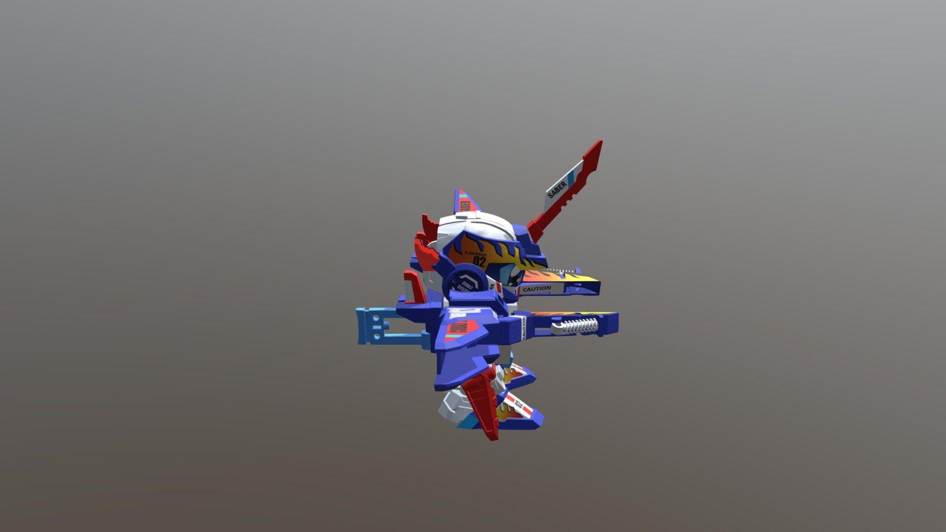 1920x1080 Cobalt Saber Fire model