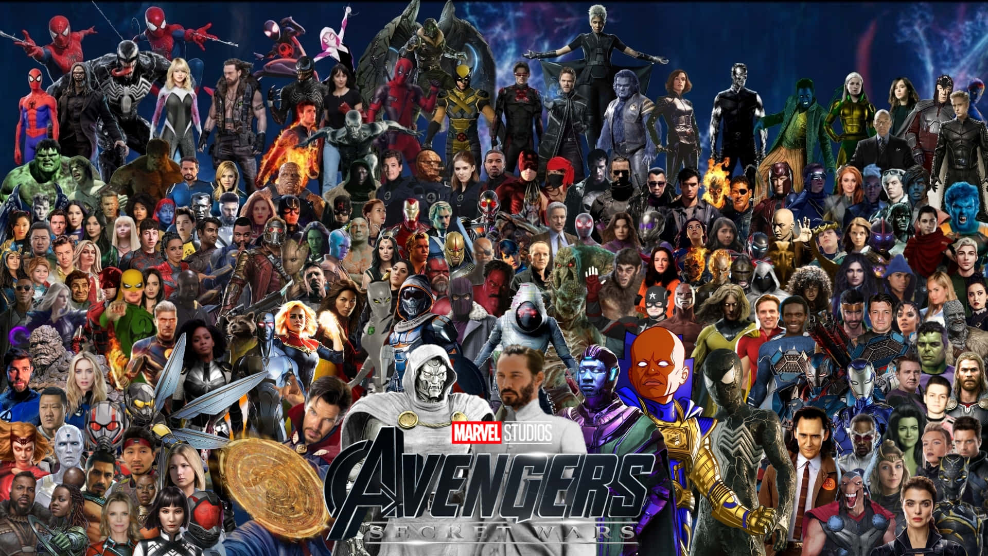 1920x1080 Download Epic Battle of Marvel Heroes in Secret Wars Wallpaper