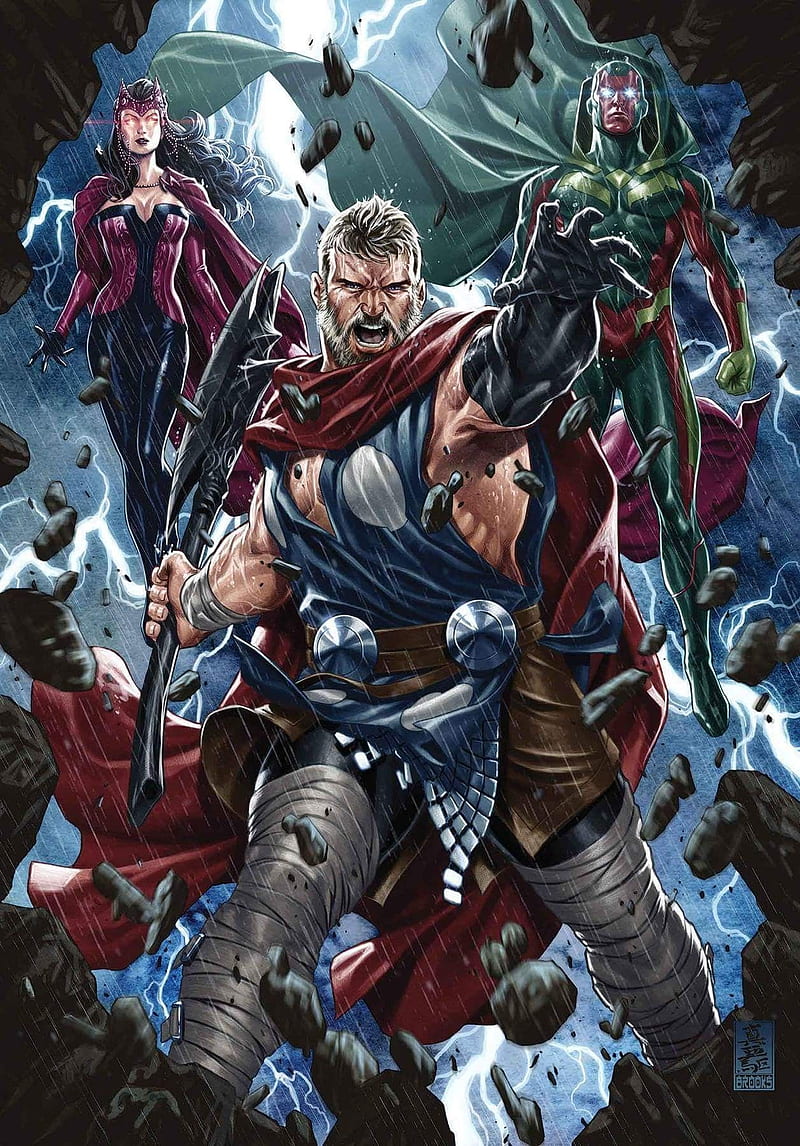 800x1146 Secret wars Thor, avengers, avengers assemble, marvel, marvel comics, marvel superheroes, HD phone wallpaper