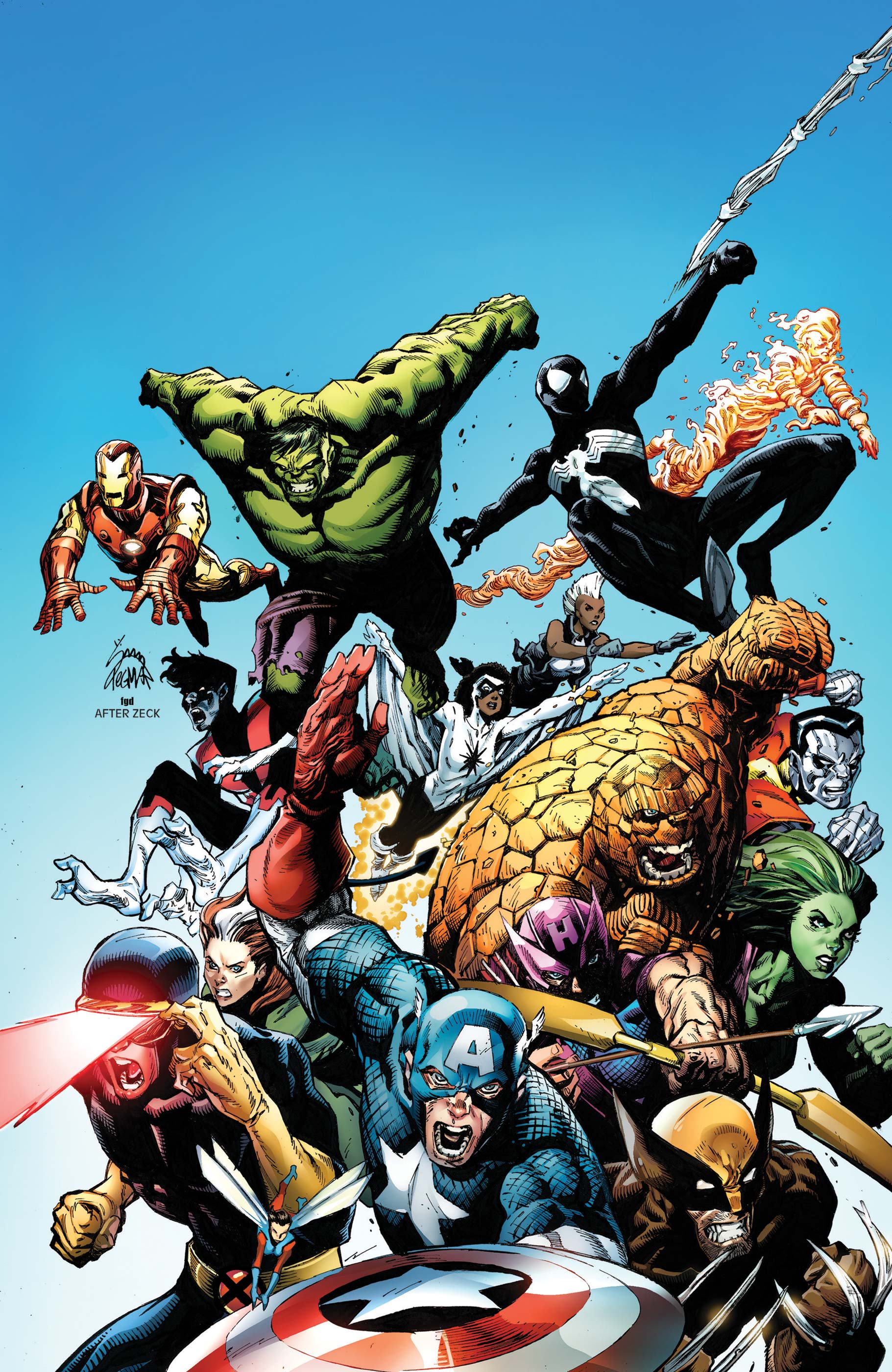 1821x2800 Marvel Super Heroes Secret Wars: Battleworld (Variant)
