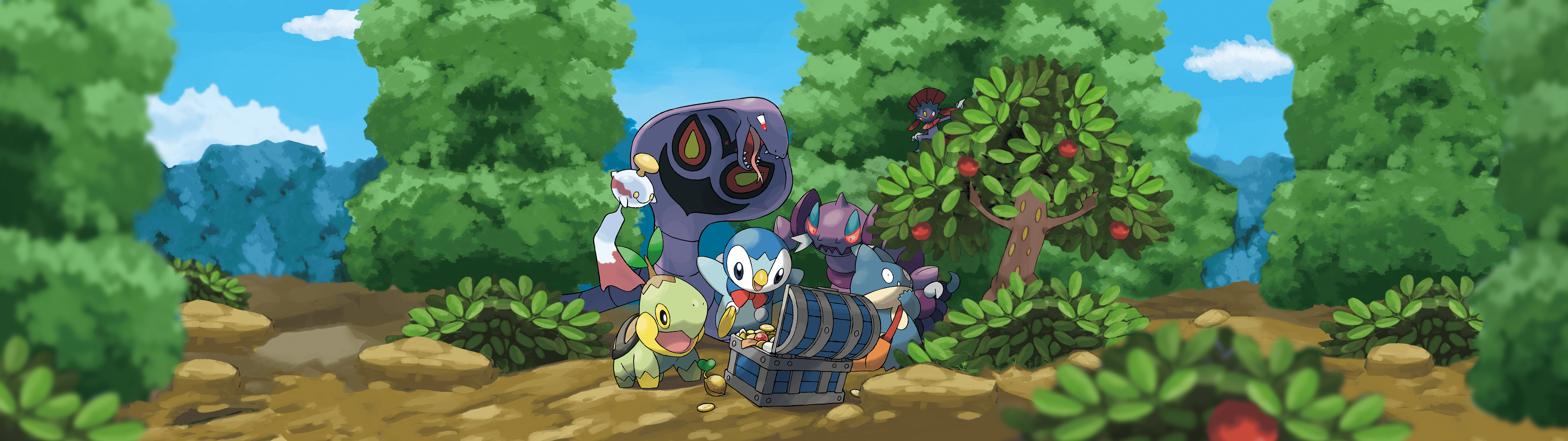 5120x1440 Pokémon Ultrawide Wallpaper