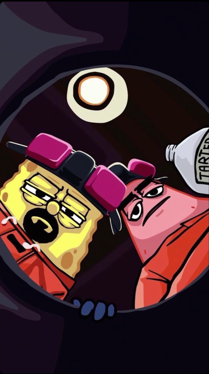 672x1200 Spongebob x Breaking Bad