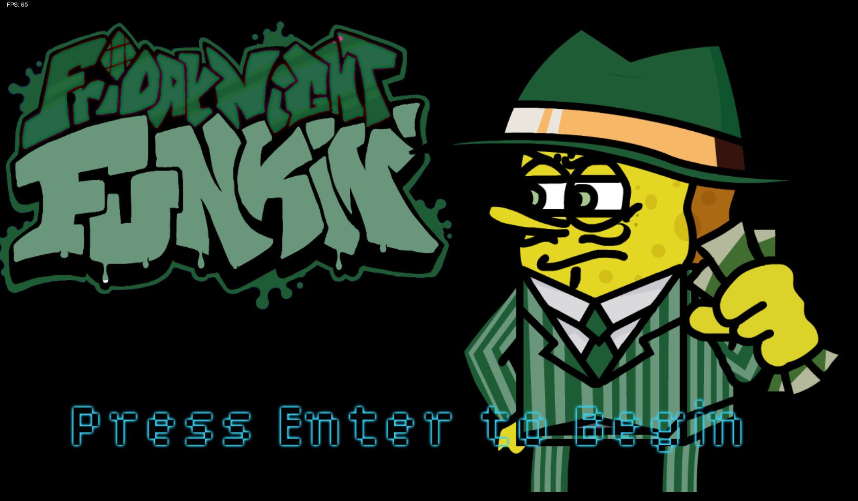 1680x981 VS. Gangsta Spongebob Mod for Friday Night Funkin'