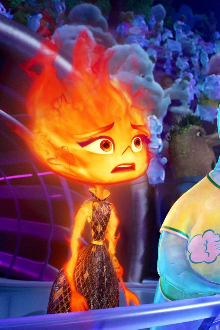 728x1092 Meet Pixar's Elemental's Ember in This Exclusive Clip