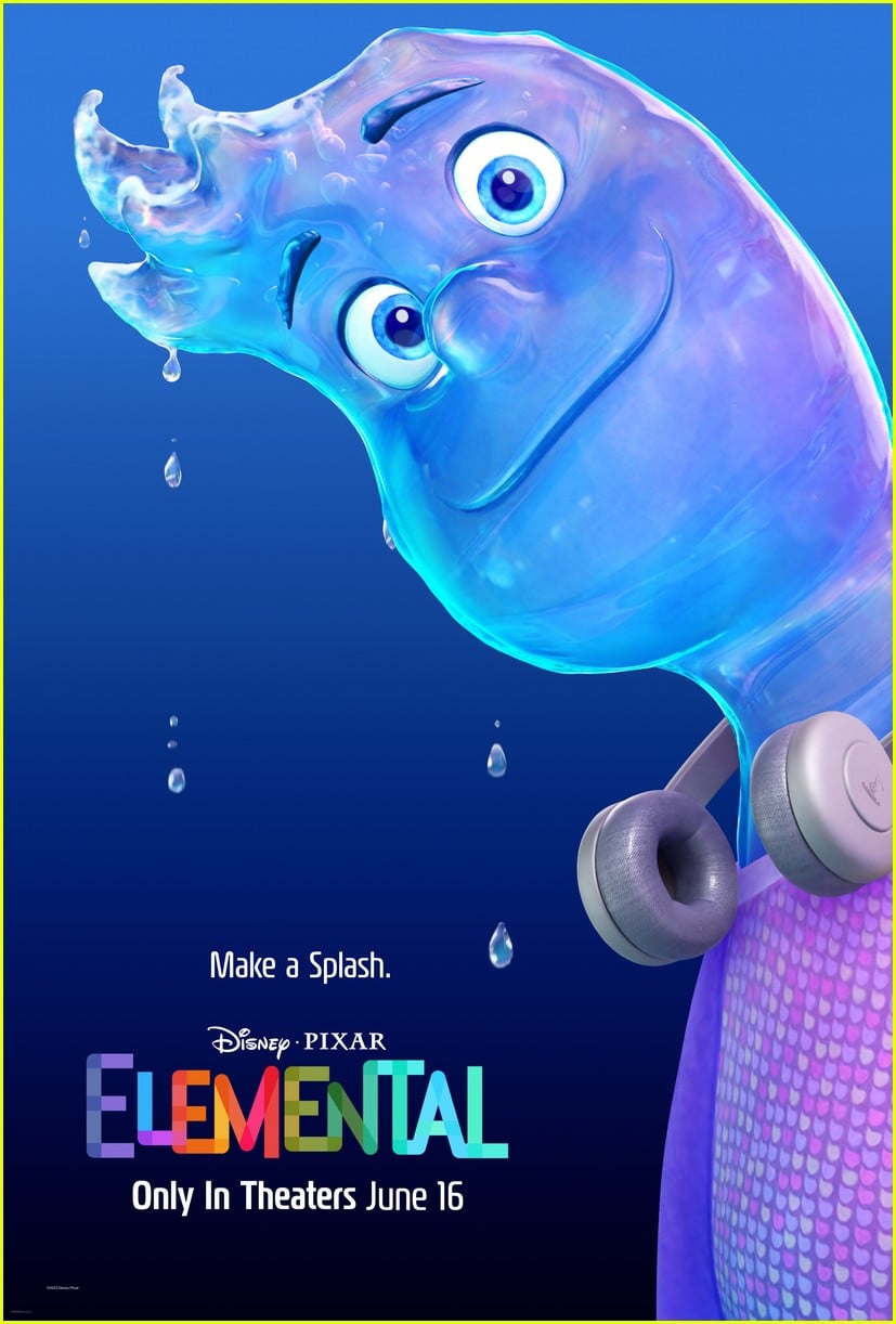 827x1222 Worlds Collide When Fire Meets Water in Disney Pixar's 'Elemental'!: Photo 1372998. Catherine O'Hara, Disney, Joe Pera, Leah Lewis, Mamoudou Athie, Mason Wertheimer, Movies, Peter Sohn, Pixar, Ronnie