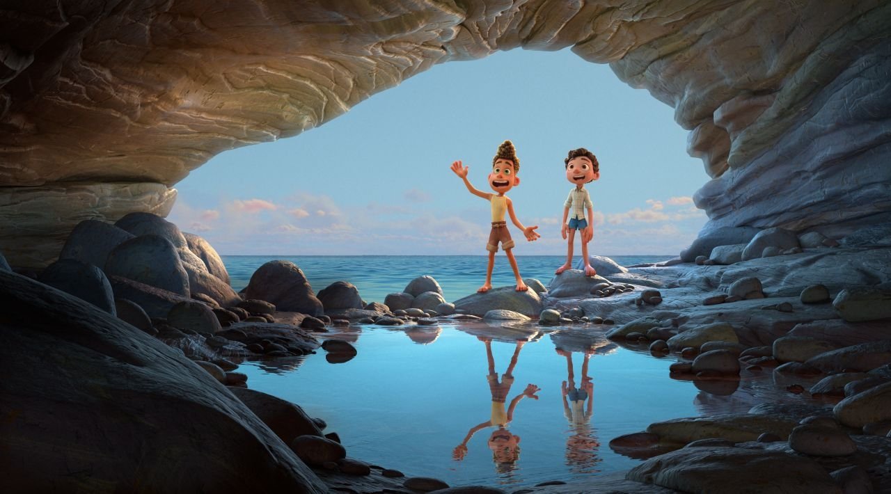 1280x710 Dialing In the Stylized Italian Riviera Waters of Pixar's 'Luca'. Animation World Network