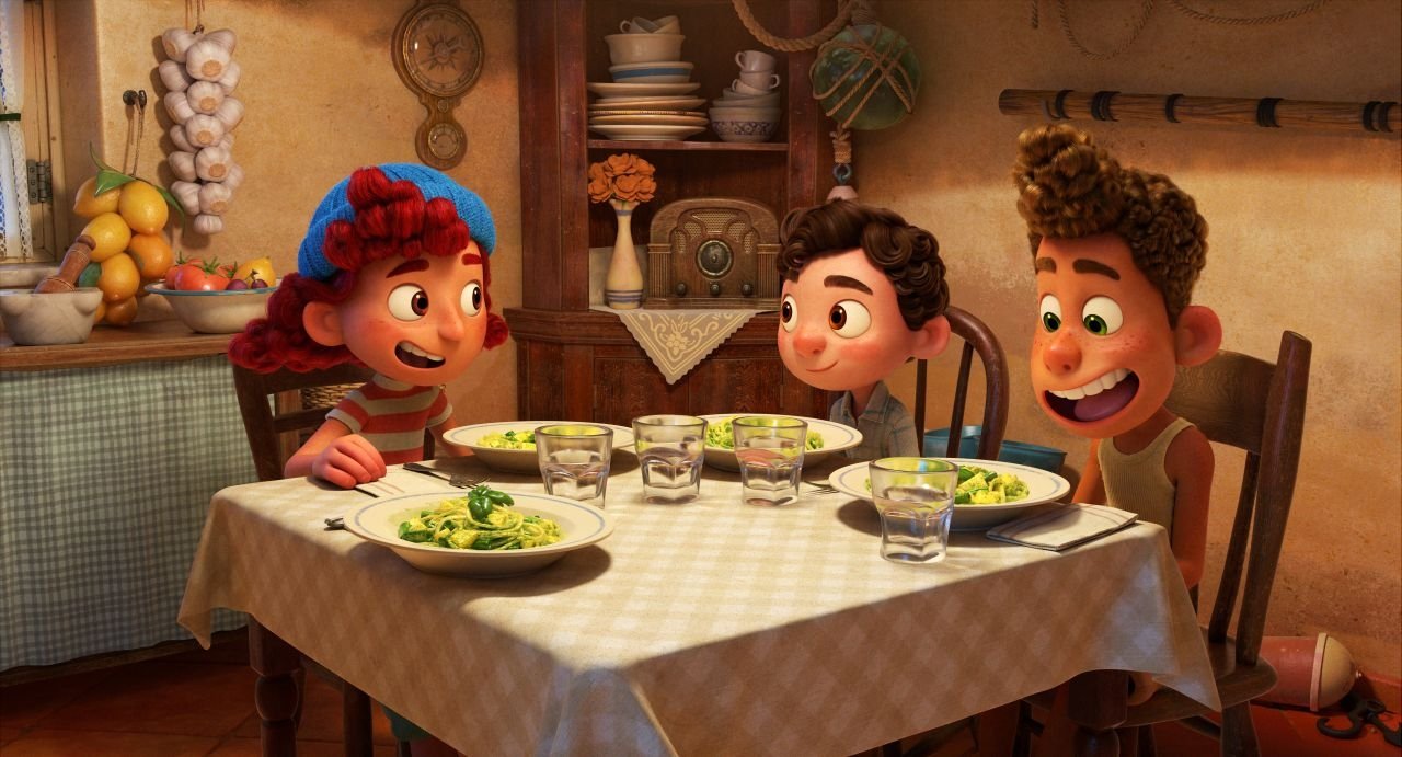 1280x691 Dialing In the Stylized Italian Riviera Waters of Pixar's 'Luca'. Animation World Network