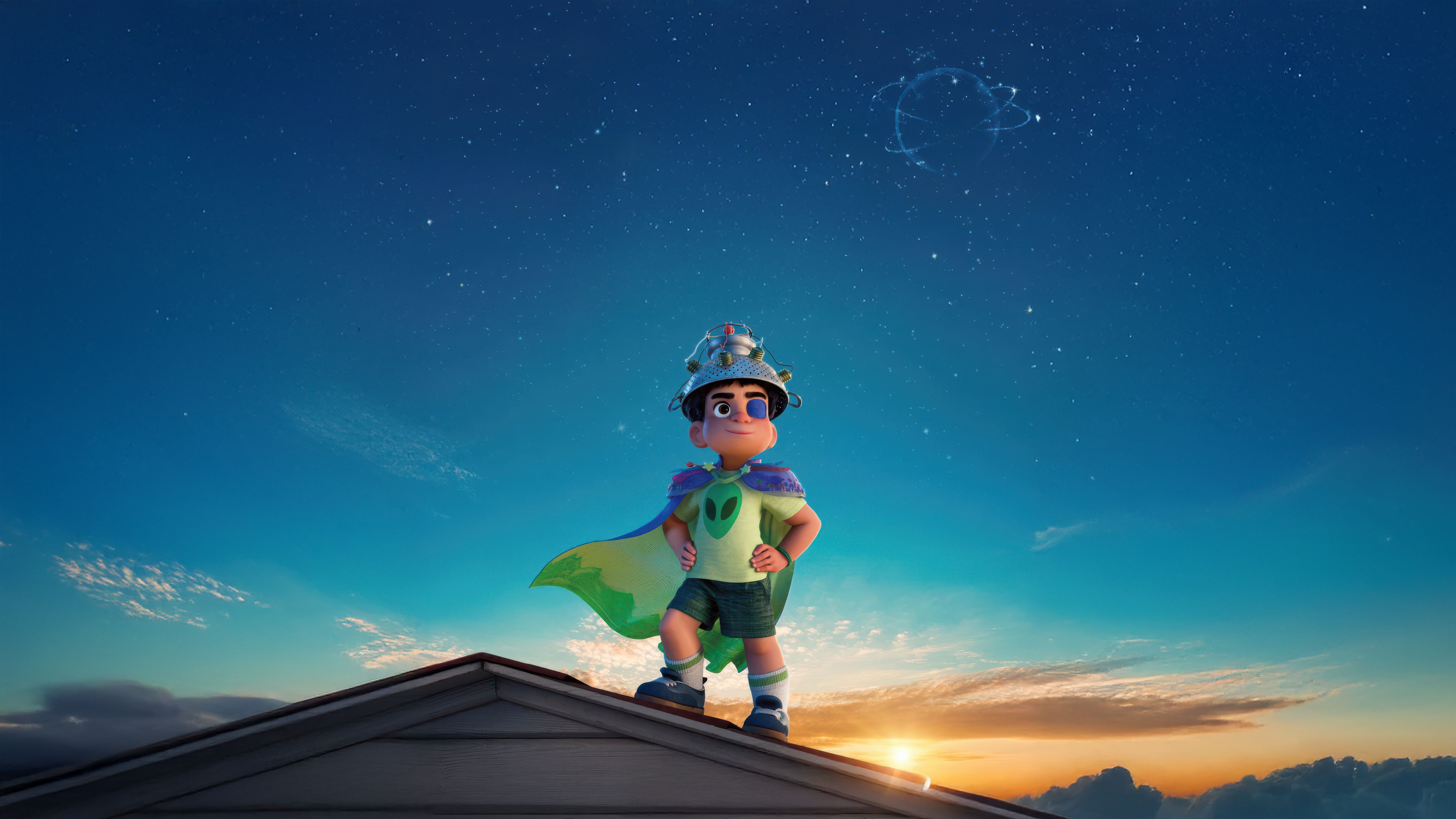 5120x2880 Pixar's Elio Wallpaper