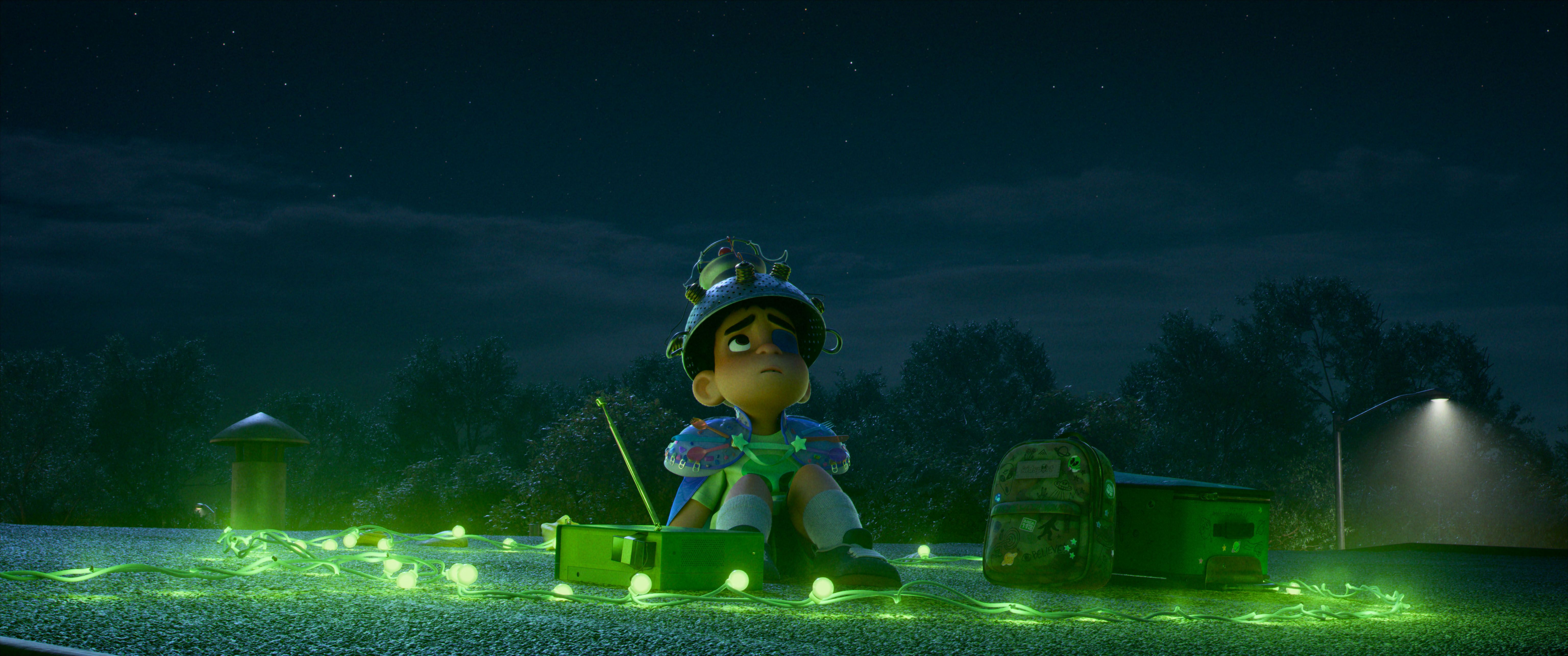 6144x2569 Pixar's Elio Wallpaper