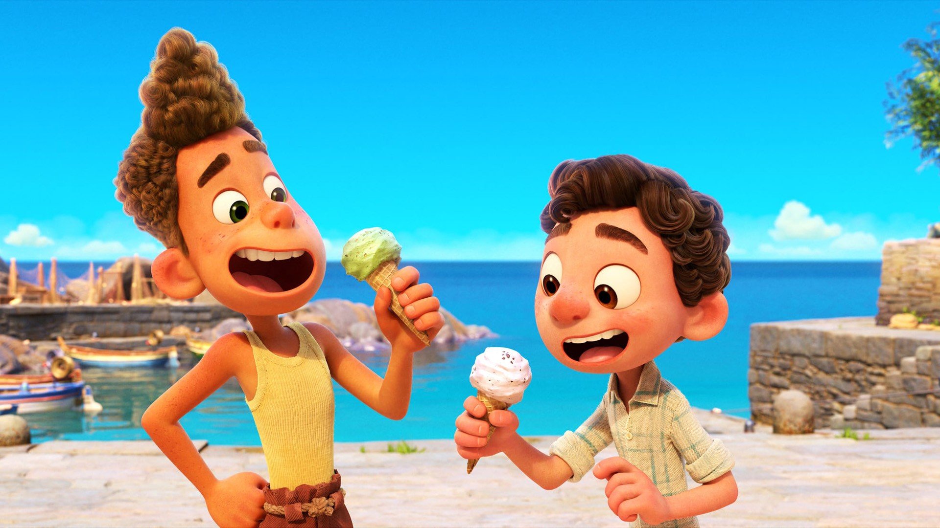 1920x1080 Disney Pixar Luca HD Luca Wallpaper
