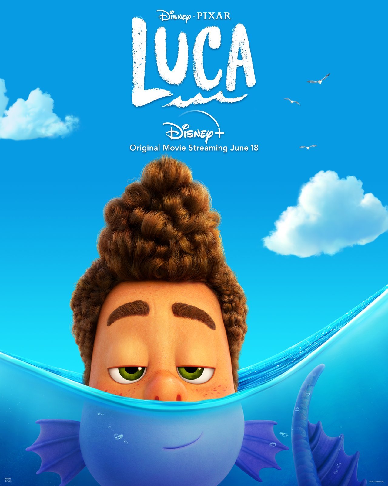 1280x1600 New Pixar Luca Poster Released : Disney Fanatic