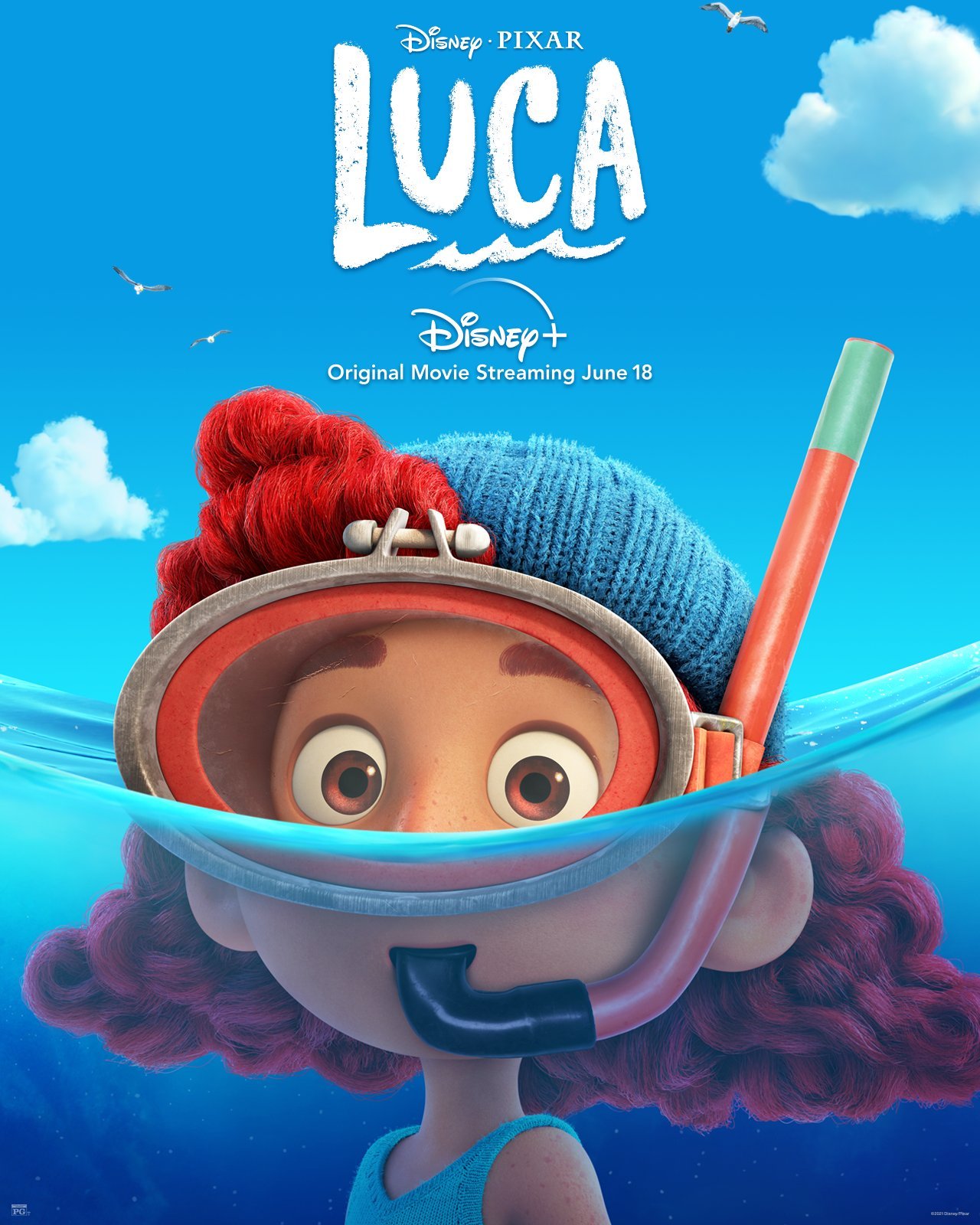 1280x1600 New Pixar Luca Poster Released : Disney Fanatic