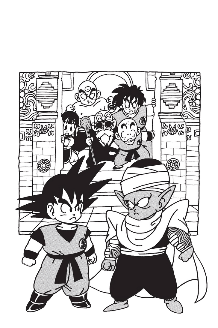728x1093 Chibi Goku vs Piccolo > Phone wallpaper