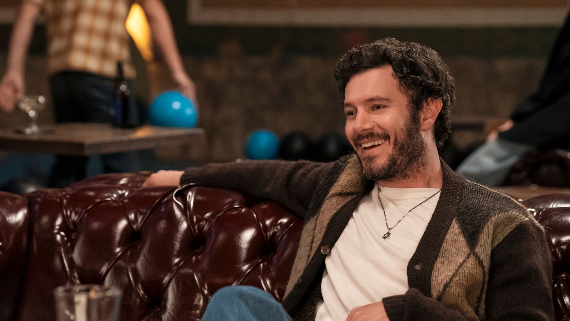 1920x1080 First look at Netflix's Nobody Wants This season 2 with Adam Brody and wife Leighton Meester. HELLO!