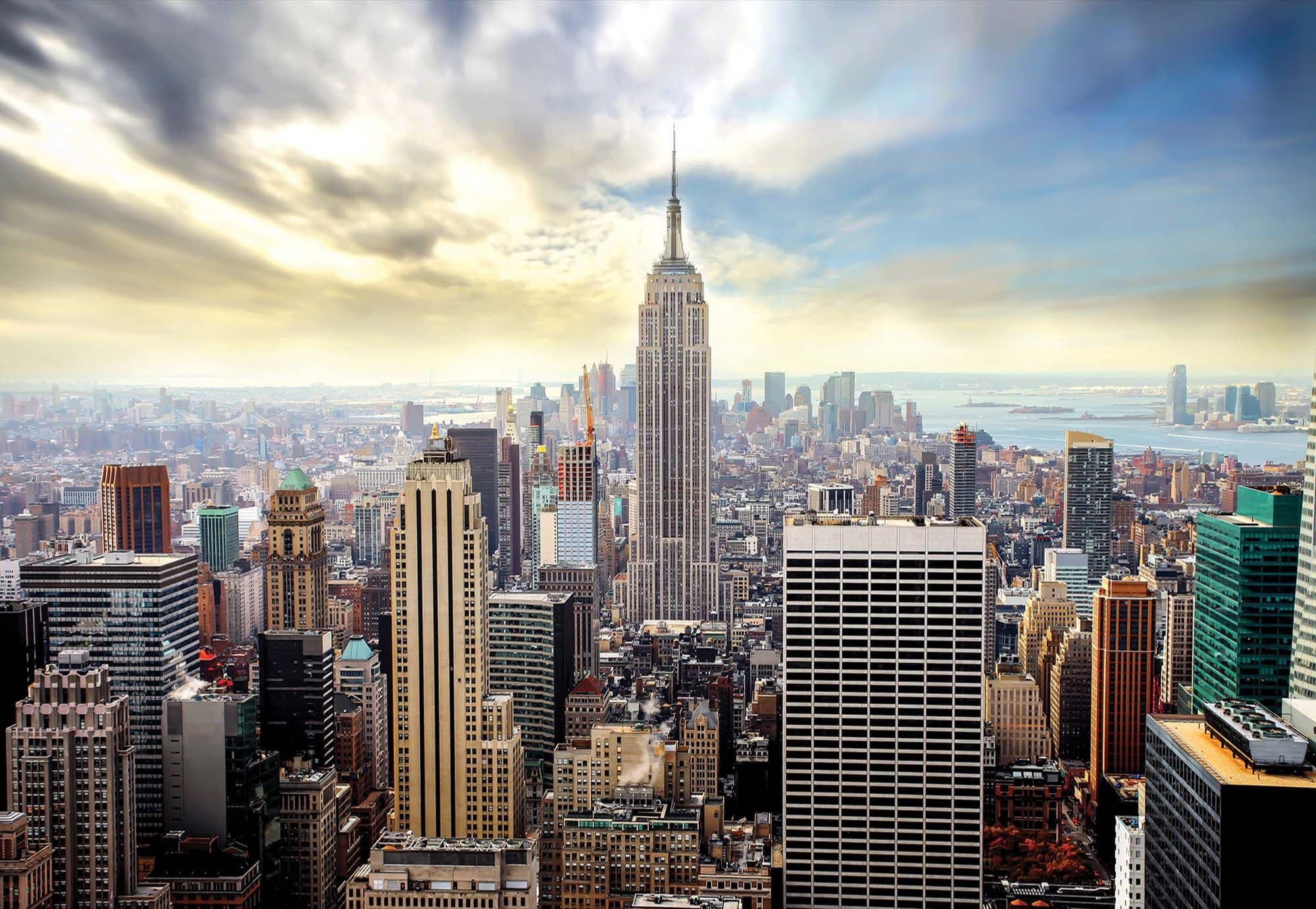 2000x1381 New York City skyline paper wallpaper