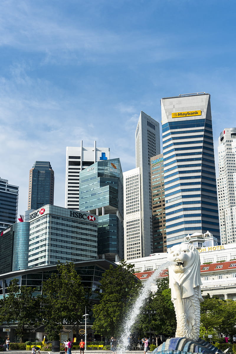 800x1200 City, building, Singapore, HD phone wallpaper