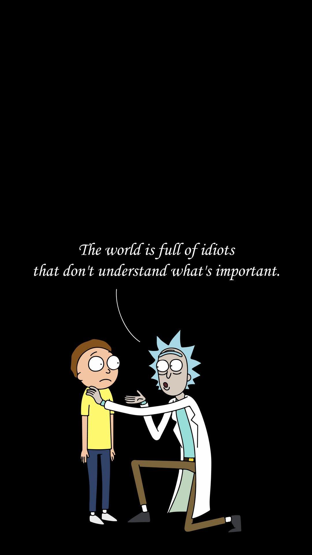 Evil Morty (Rick and Morty) Wallpaper iPhone Phone 4K #9200e