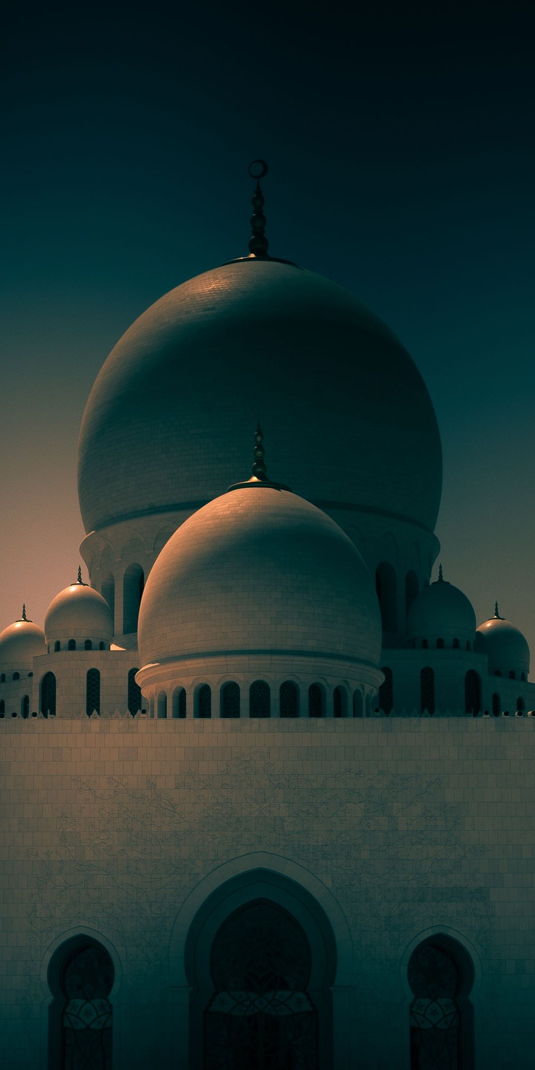 1080x2160 Abu Dhabi Wallpaper 4K, Sheikh Zayed Grand Mosque
