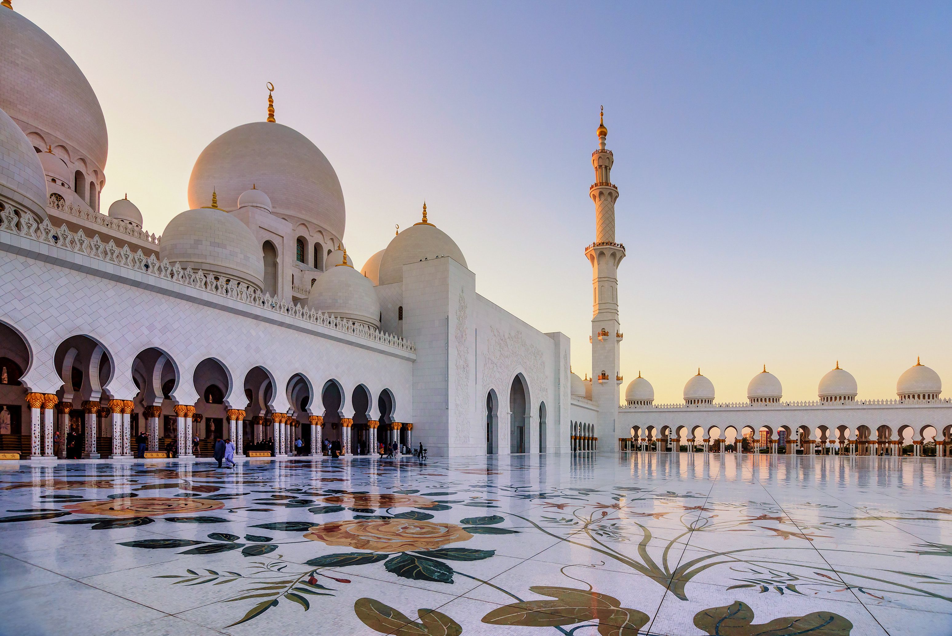 3096x2067 Download Religious Sheikh Zayed Grand Mosque HD Wallpaper