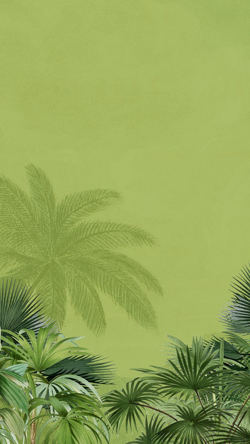 800x1422 Aesthetic leaf background wallpaper, tropical