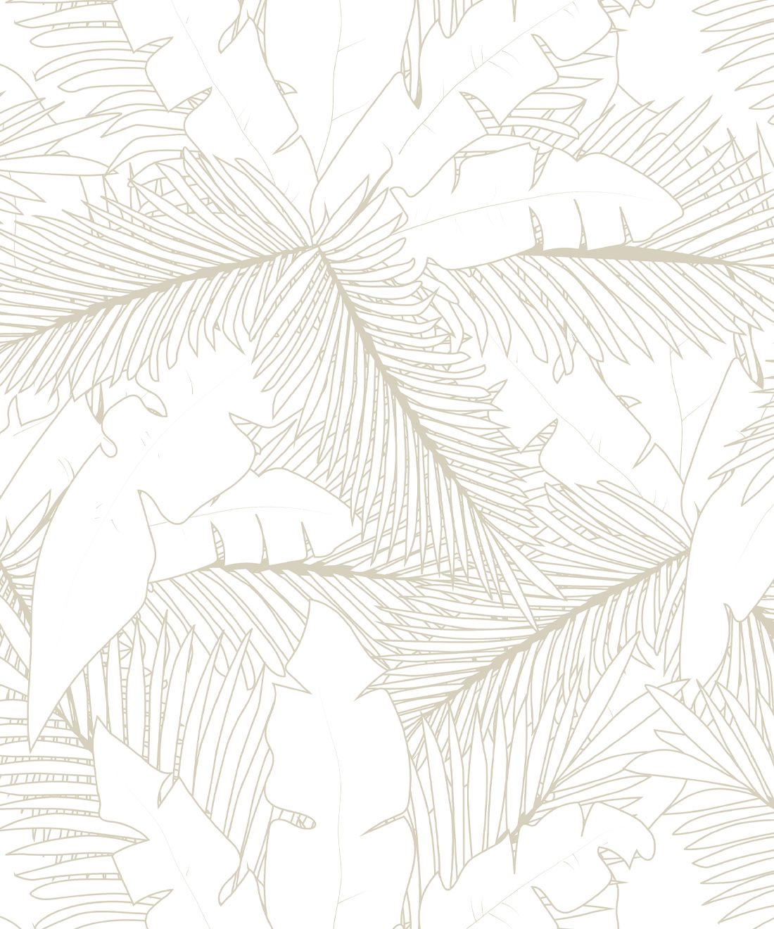 1100x1320 Milton & King Deco Palm Wallpaper Roll Set