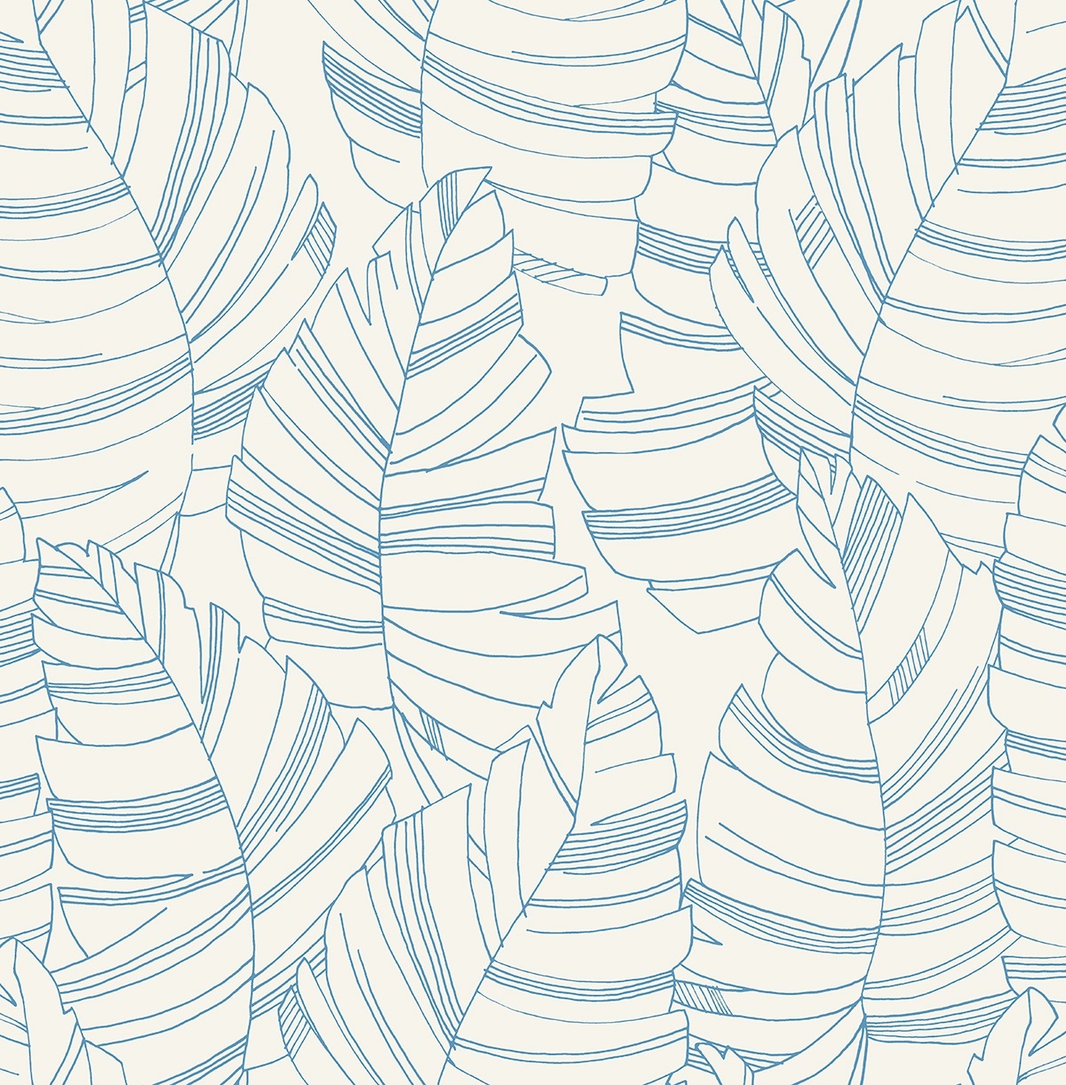 1200x1221 Linework Leaves. Subtle Tropics Wallpaper