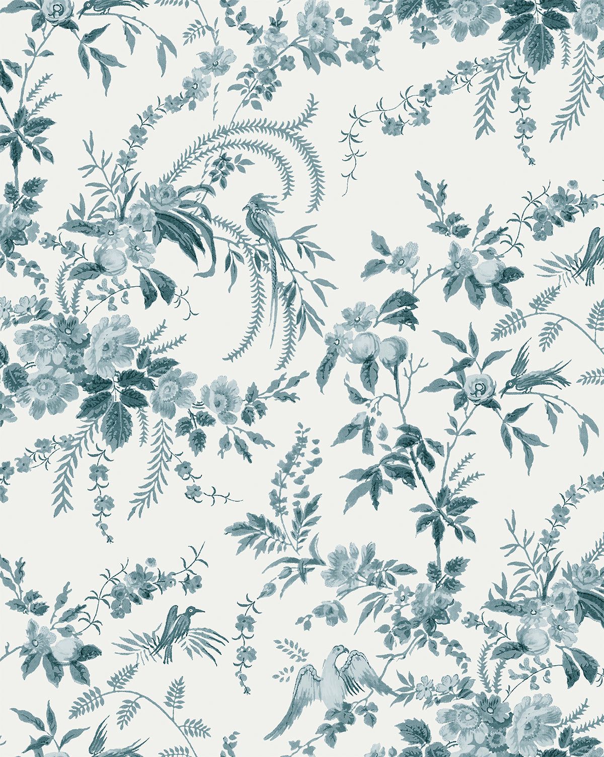 1200x1504 Arboretum Floral Wallpaper