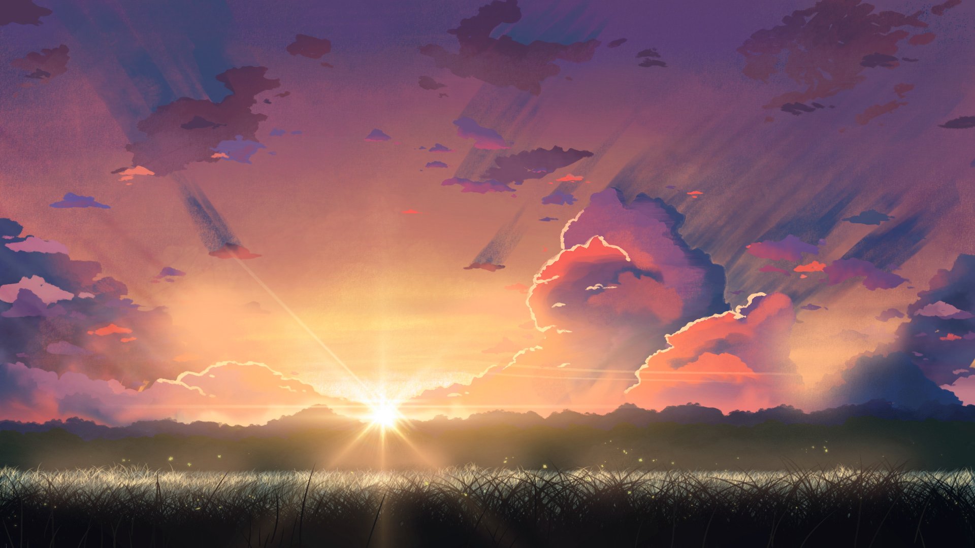 1920x1080 Fondos en Shinkai (3). Image - Behance