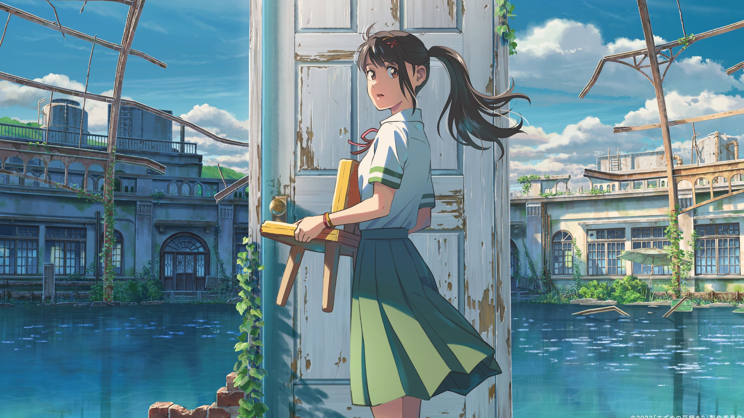 2560x1440 With Suzume, Anime Director Makoto Shinkai Heals Old Wounds