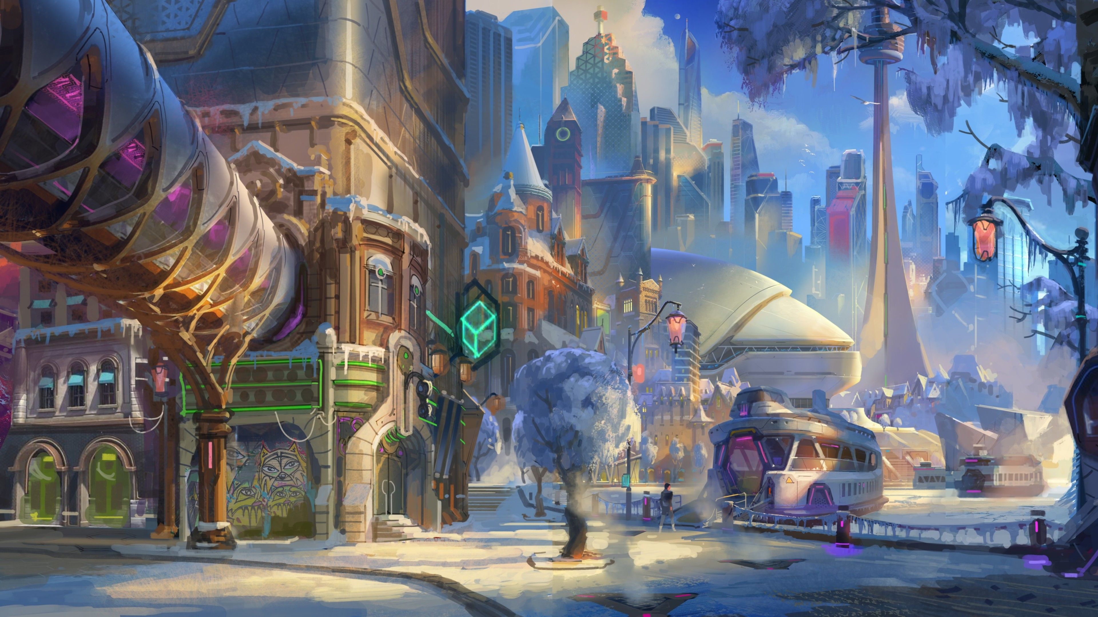 3840x2160 Conceptual Art Wallpaper