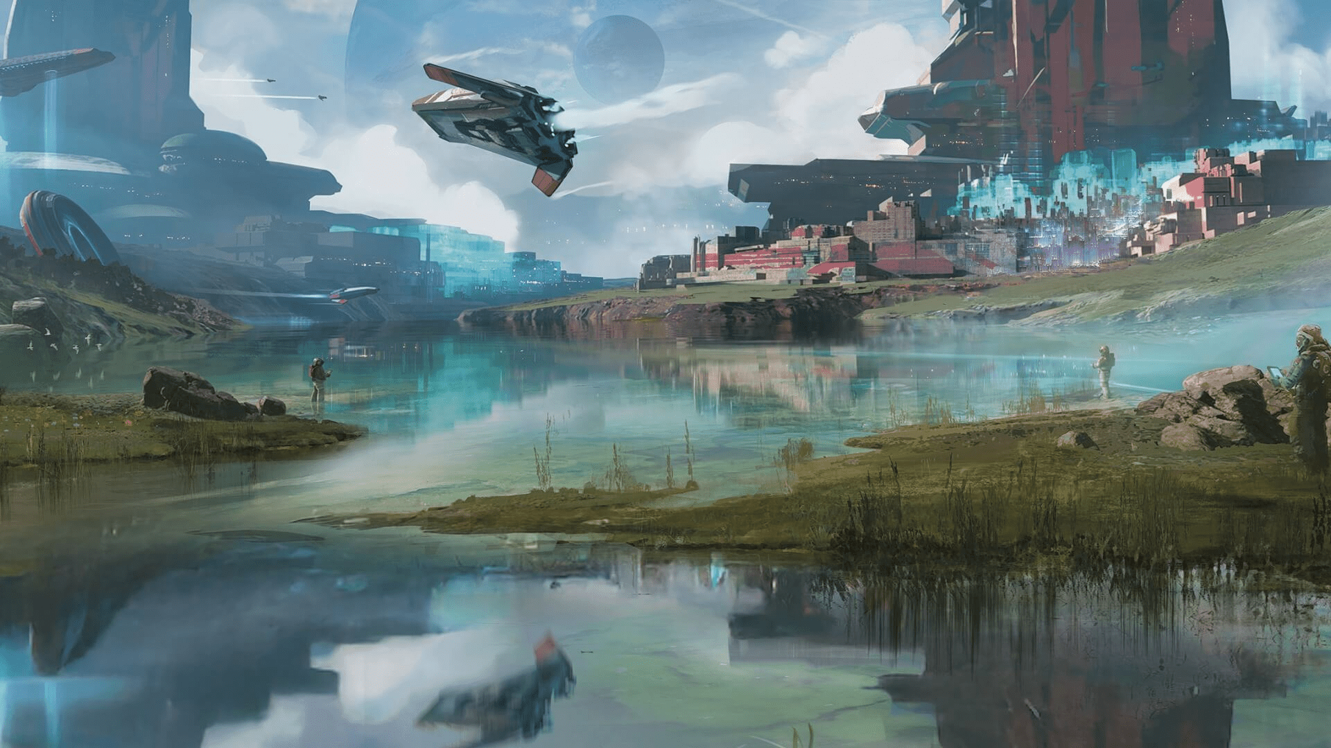 1920x1080 Concept Art with 3D Integration