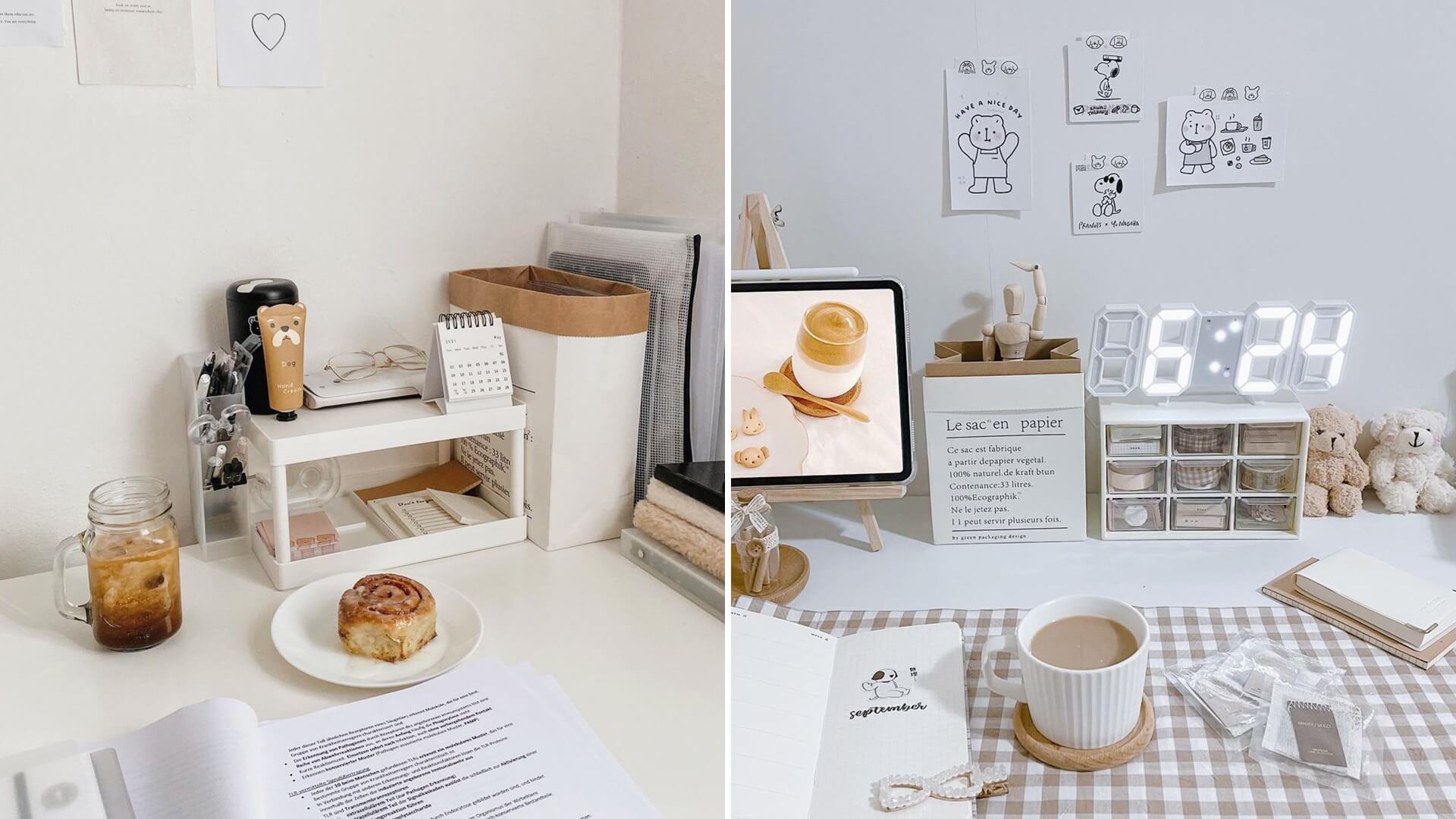 1920x1080 Aesthetic & Cute Desk Accessories & Decor for Your Setup