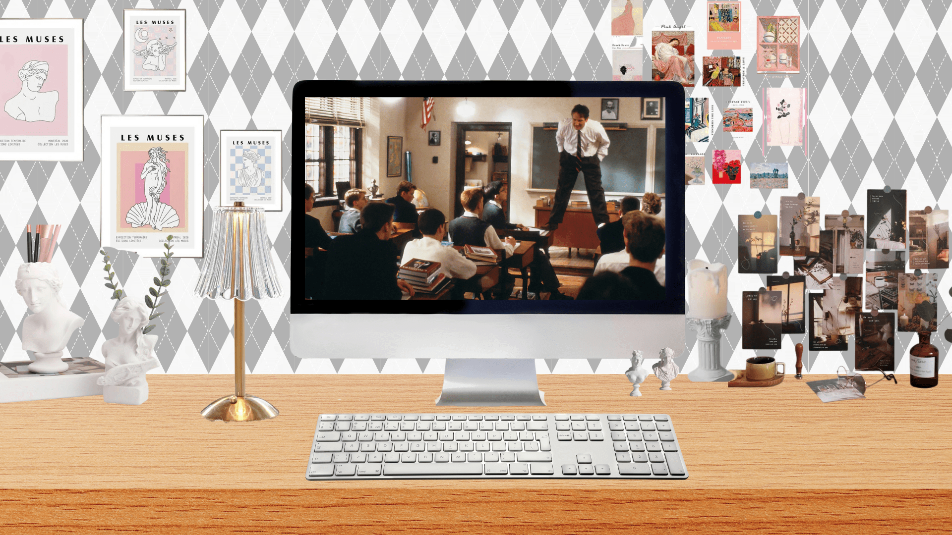1920x1080 The Only Aesthetic Desk Decor Guide You'll Ever Need