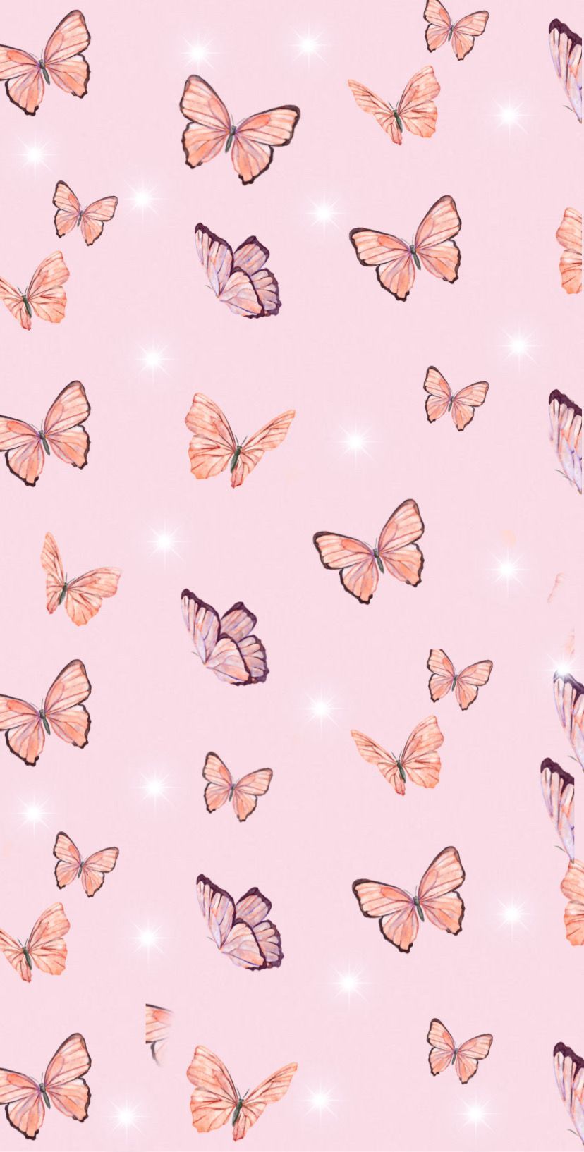 828x1634 Pink Soft Girl Wallpaper