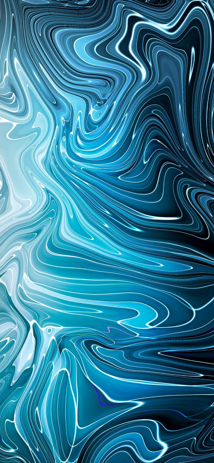 736x1592 Abstract Sea pattern wallpaper for iPhone
