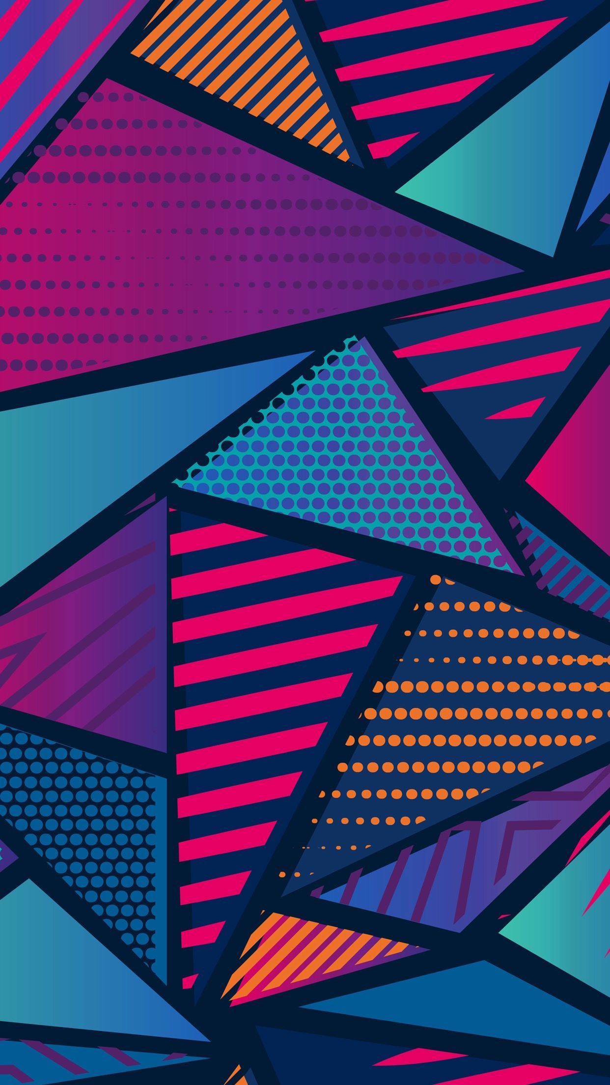 1242x2208 Abstract Pattern Wallpaper, HD Background
