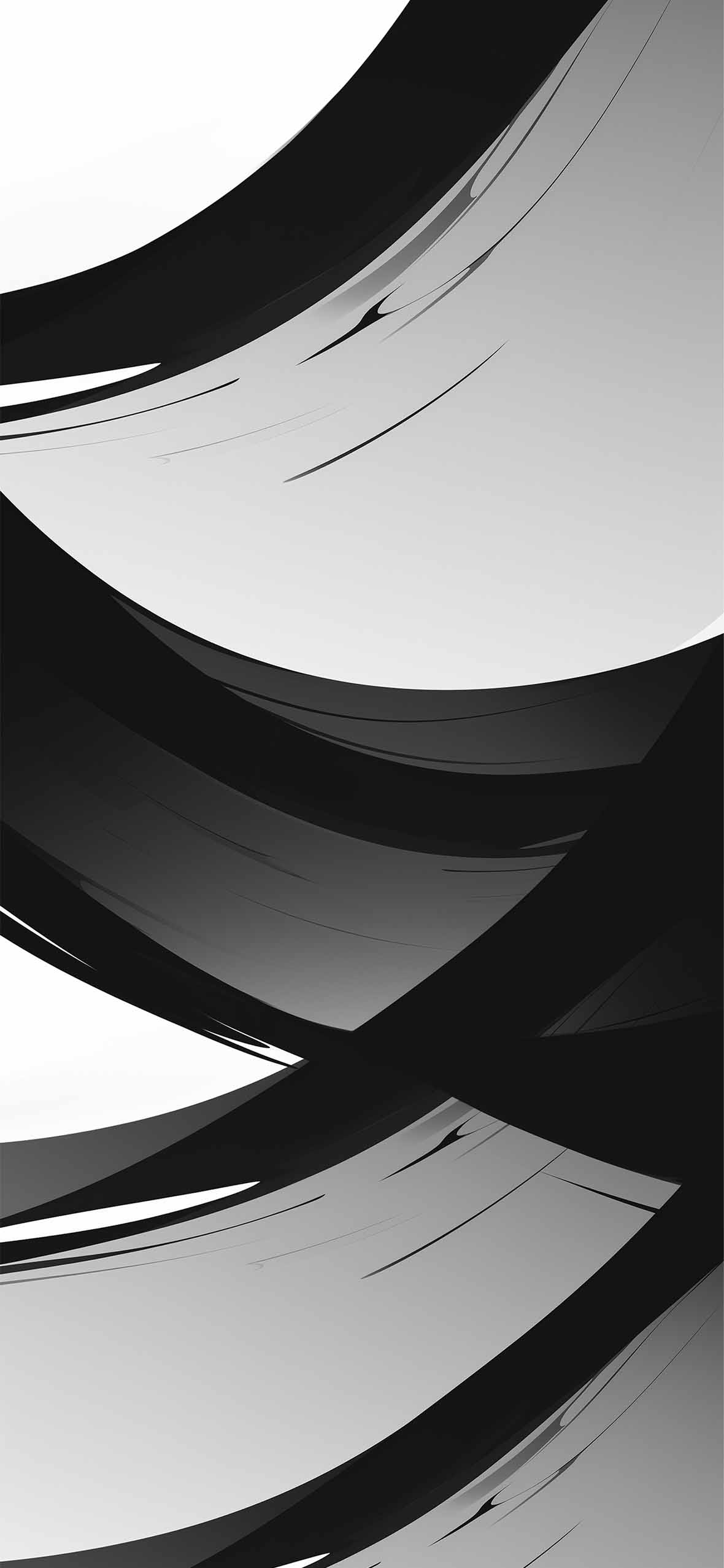 1180x2554 Stunning Grey Abstract Pattern Wallpaper