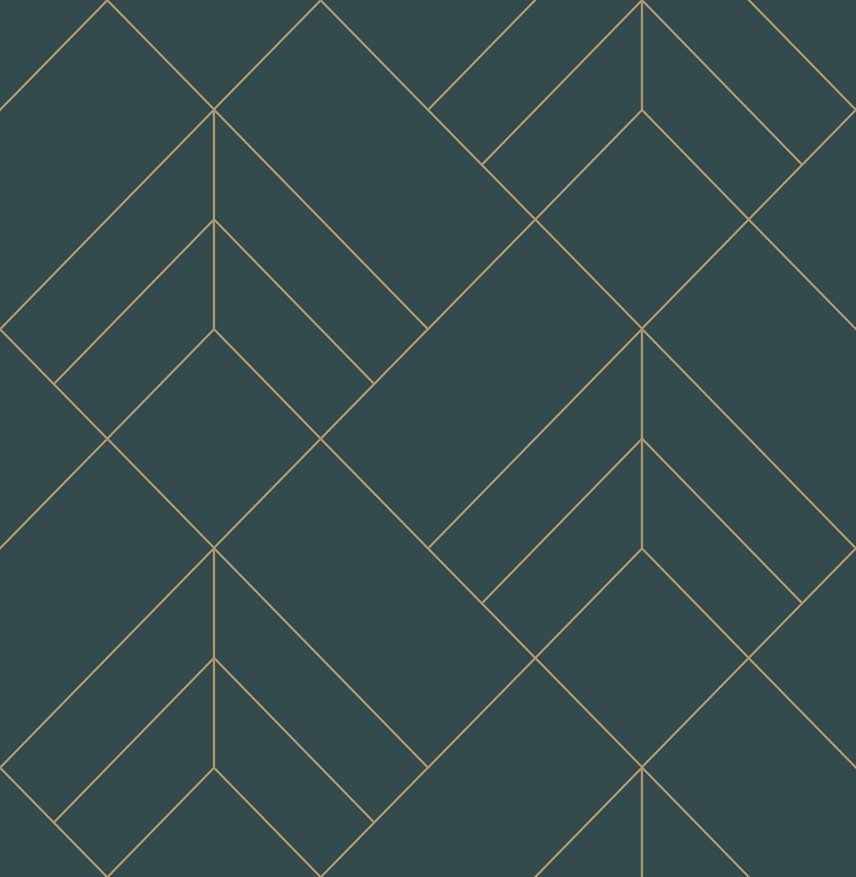 1757x1800 A Street Prints Sander Geometric Slate Wallpaper