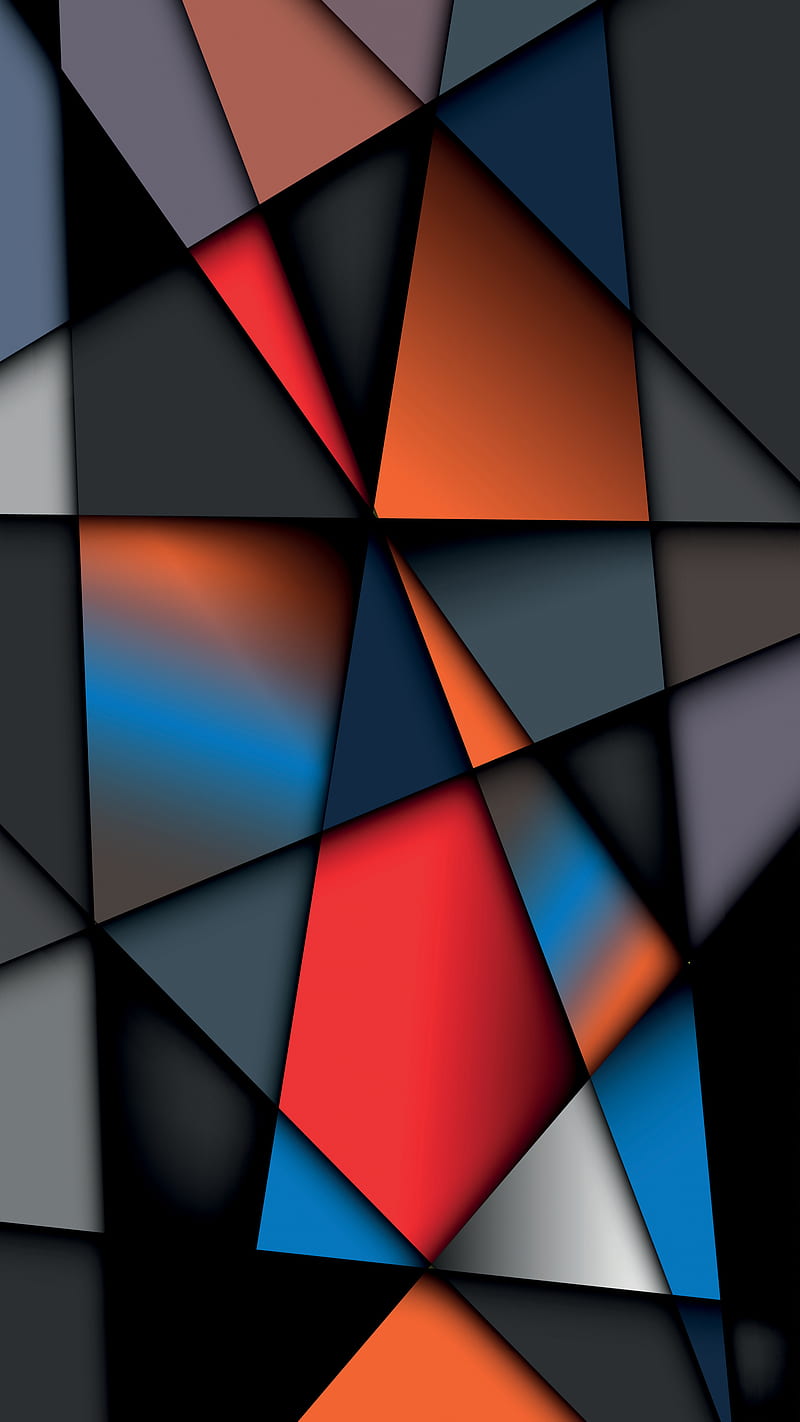 800x1422 U Geometric colors, definition, hi, new, pattern, ultra, HD phone wallpaper