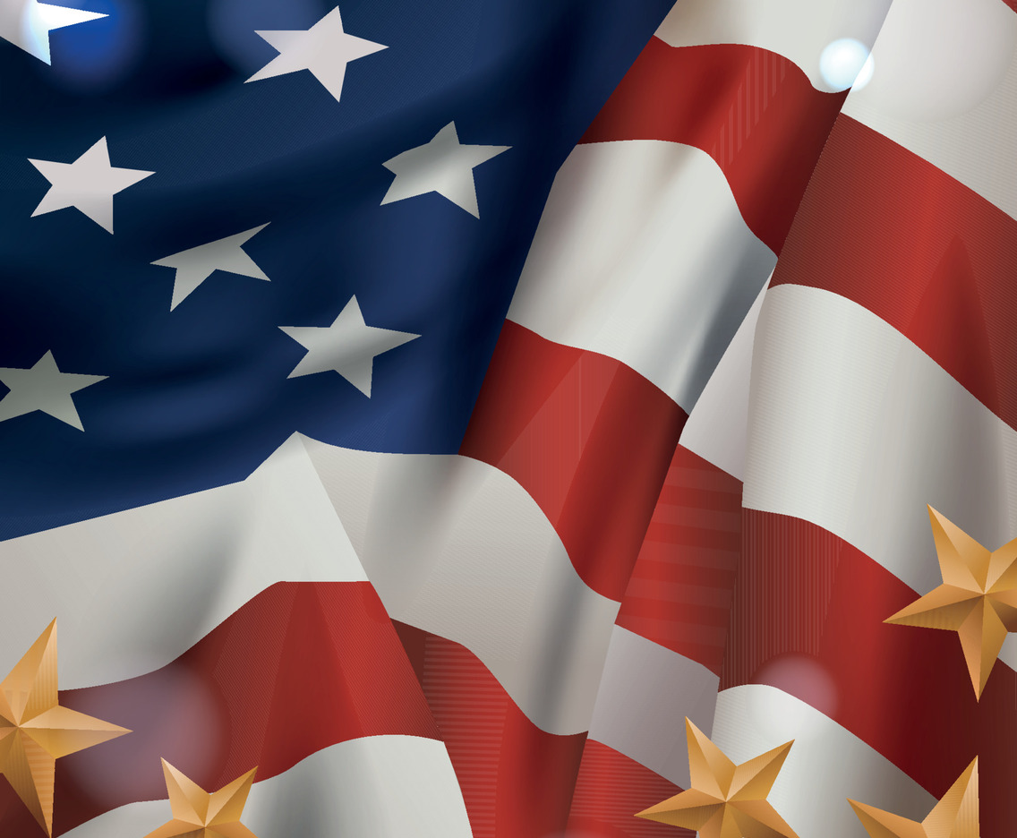 1136x936 Veterans Day Background With Us Flag Vector Art & Graphics