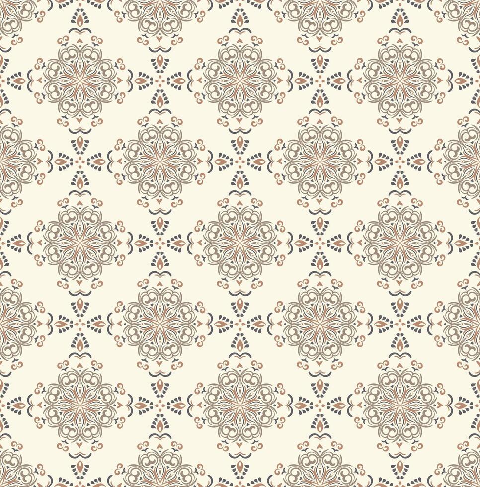 966x980 Abstract geometric seamless pattern. Oriental texture, elegant lace backdrop. Indian traditional luxury background. Subtle modern design for fabric, wallpaper, linen. Mandala pattern