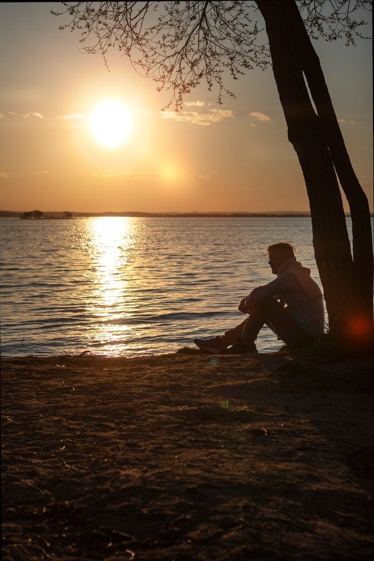 740x1110 Solitary contemplation Image
