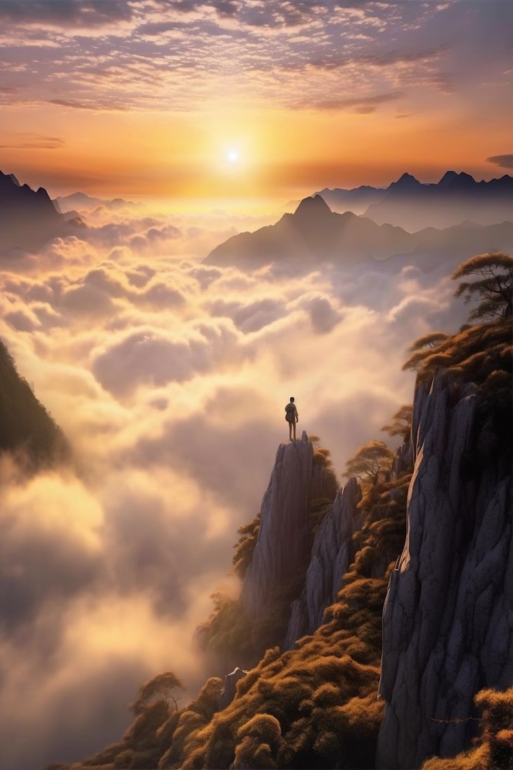 740x1110 Contemplation scenery Image