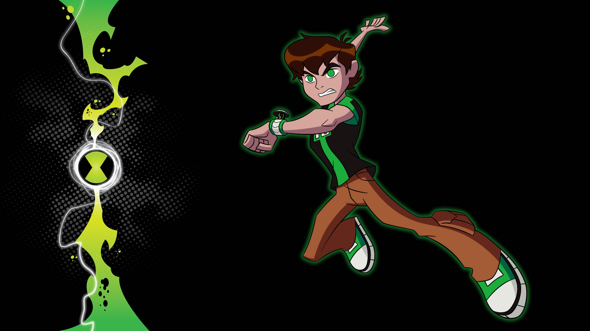1920x1080 Ben 10 Omniverse HD Wallpaper: Action Packed Ben Tennyson Spotlightx1080